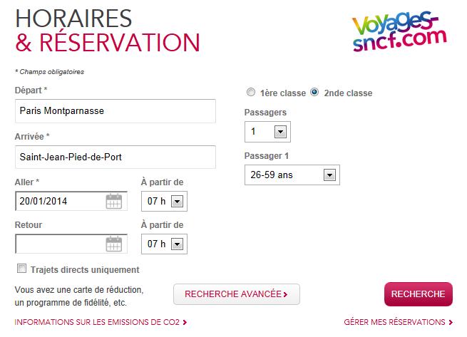 SNCF Horaires 2